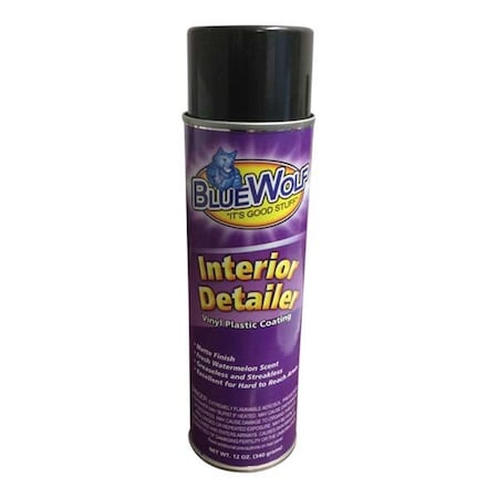 Blue Wolf Sales & Service Interior Detailer Aerosol Spray - 12 oz BL600947